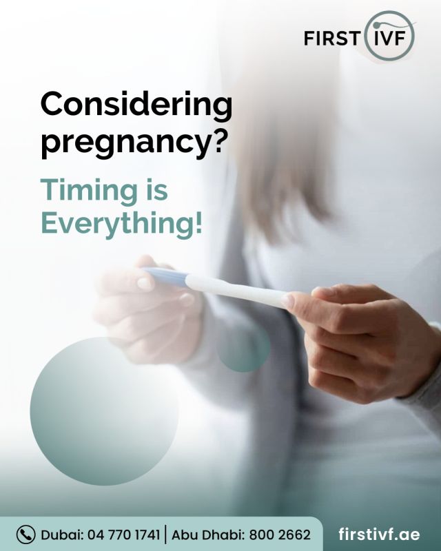 Being mindful about your fertile window is an important step that can help you get pregnant. If you’re ever confused about your menstrual cycle and fertile window, reach out to one of our fertility specialists today—they’ll help explain any symptoms you’re experiencing and outline your body changes throughout the month.

☎️ Call 04 770 1741
📍Dubai Healthcare City

☎️ Call 800 2662
📍Abu Dhabi, in Burjeel Hospital

#firstivf #parenthoodyourway #ivf #icsi #infertility #fertilitytreatment #parenthood #ivfsuccess #ivfexperts #ivfdubai #ivfabudhabi